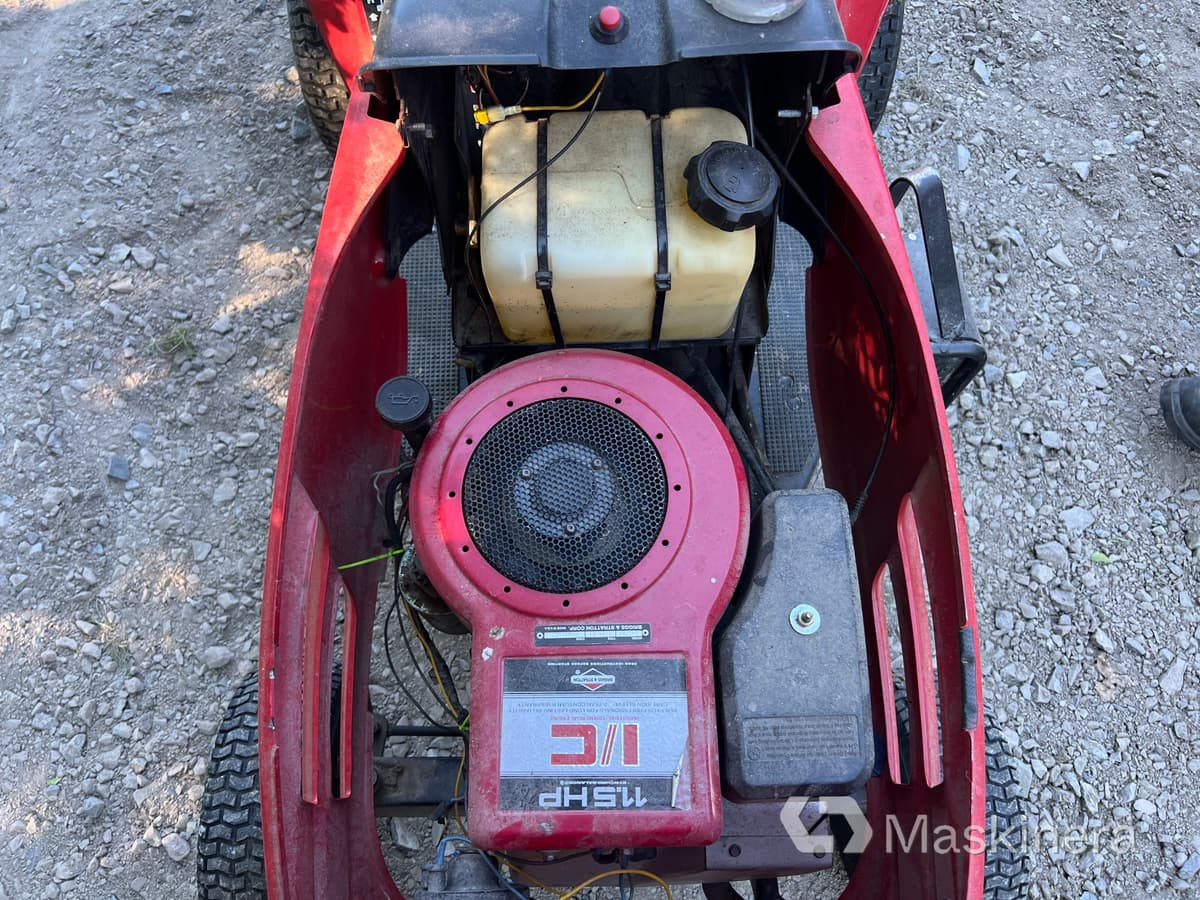 Traktor Trädgårdstraktor MTD B/115 med tippvagn: pilt 49