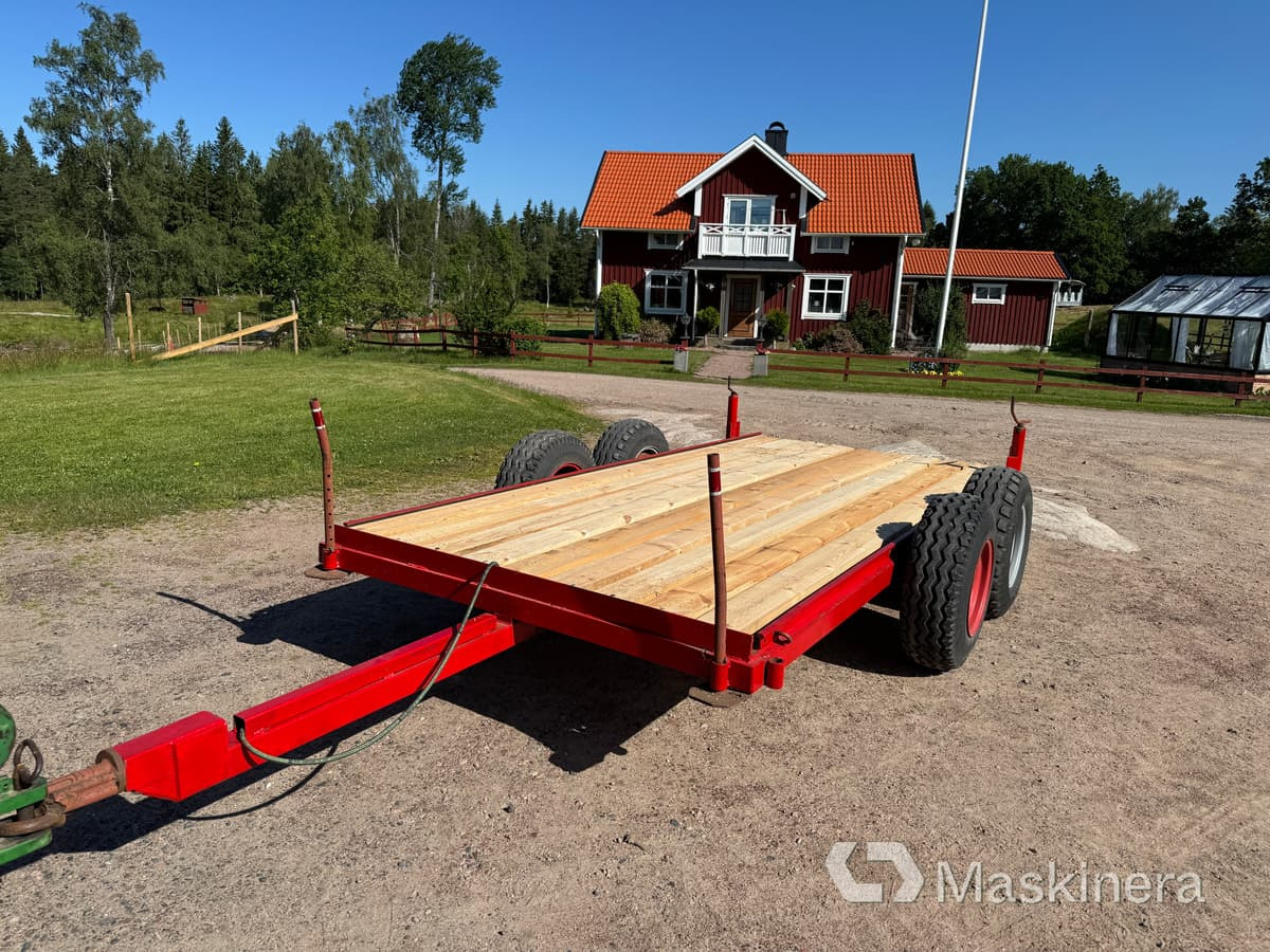 Traktordragen Maskintrailer 2-axlad - Ehitustehnika haagis: pilt 2 Traktordragen Maskintrailer 2-axlad - Ehitustehnika haagis: pilt 2