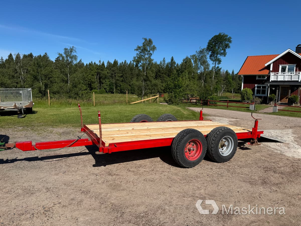 Traktordragen Maskintrailer 2-axlad - Ehitustehnika haagis: pilt 1 Traktordragen Maskintrailer 2-axlad - Ehitustehnika haagis: pilt 1