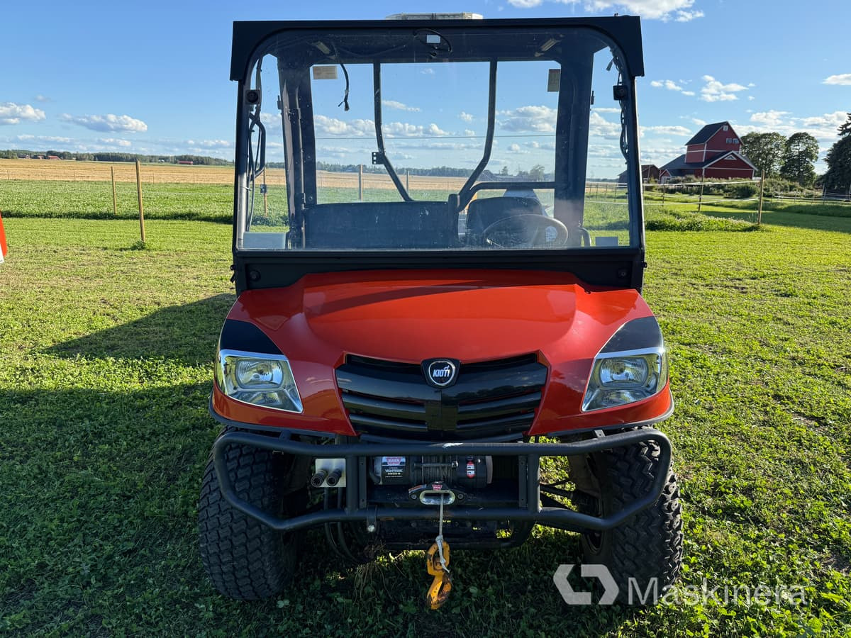 UTV Kioti MEC2210 med tippvagn & plog - ATV: pilt 2 UTV Kioti MEC2210 med tippvagn & plog - ATV: pilt 2