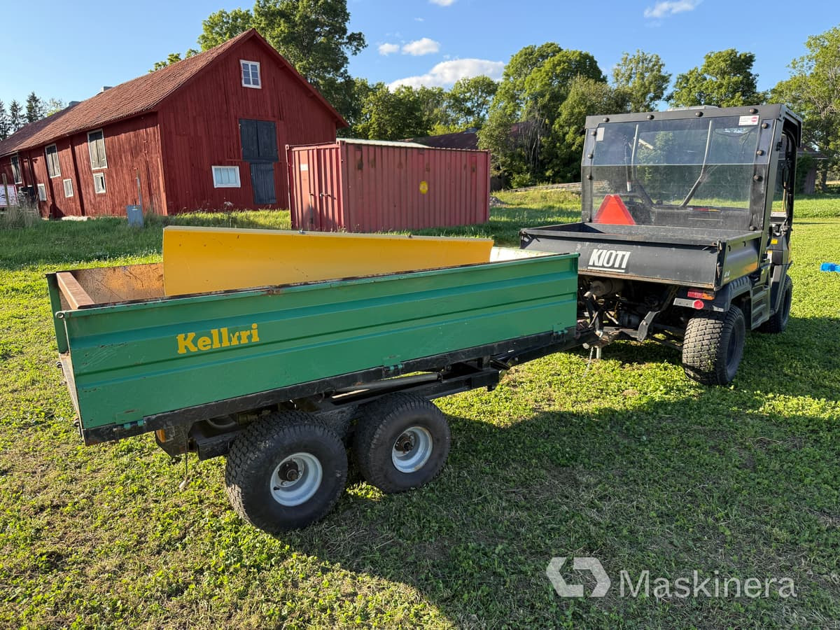 UTV Kioti MEC2210 med tippvagn & plog - ATV: pilt 5 UTV Kioti MEC2210 med tippvagn & plog - ATV: pilt 5