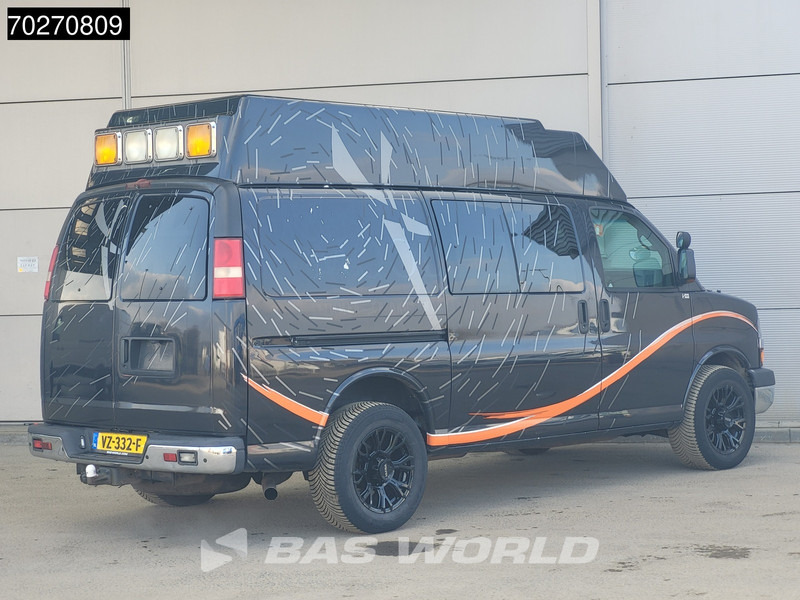 Chevrolet Chevy Van 6.0L V8 MARGE LPG Chevy Van Camper Basis APK 10-2025 GMC Savana 230V aansluiting Airco Camera Cruise 8m3 Airco Trekhaak Cruise c - Väike kaubik: pilt 5 Chevrolet Chevy Van 6.0L V8 MARGE LPG Chevy Van Camper Basis APK 10-2025 GMC Savana 230V aansluiting Airco Camera Cruise 8m3 Airco Trekhaak Cruise c - Väike kaubik: pilt 5