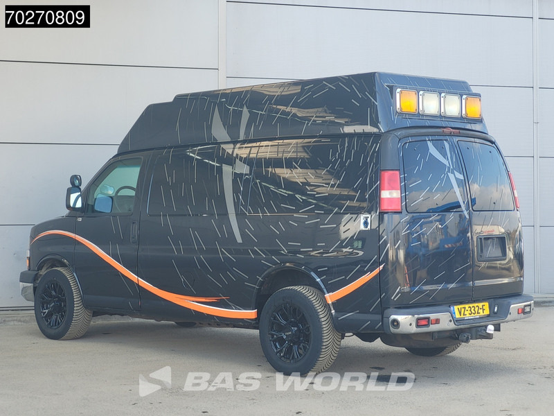 Chevrolet Chevy Van 6.0L V8 MARGE LPG Chevy Van Camper Basis APK 10-2025 GMC Savana 230V aansluiting Airco Camera Cruise 8m3 Airco Trekhaak Cruise c - Väike kaubik: pilt 2 Chevrolet Chevy Van 6.0L V8 MARGE LPG Chevy Van Camper Basis APK 10-2025 GMC Savana 230V aansluiting Airco Camera Cruise 8m3 Airco Trekhaak Cruise c - Väike kaubik: pilt 2
