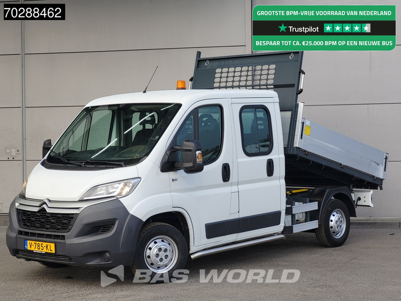Citroën Jumper 130PK Kipper Dubbel Cabine Trekhaak Euro6 Tipper Benne Kieper 2m3 Trekhaak - Tarbesõiduk kallur: pilt 1 Citroën Jumper 130PK Kipper Dubbel Cabine Trekhaak Euro6 Tipper Benne Kieper 2m3 Trekhaak - Tarbesõiduk kallur: pilt 1