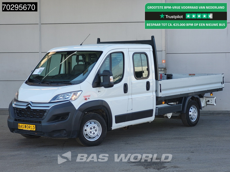 Citroën Jumper 140PK Open Laadbak Dubbele Cabine Euro6 Pritsche Pickup Open Box - Madelauto: pilt 1 Citroën Jumper 140PK Open Laadbak Dubbele Cabine Euro6 Pritsche Pickup Open Box - Madelauto: pilt 1