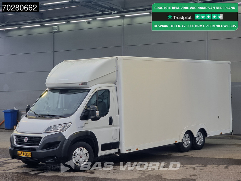 Fiat Ducato 130pk 30m3 XXL Bakwagen B rijbewijs 6m Baklengte Airco Cruise Meubelbak Koffer Gesloten laadbak Airco Cruise control - Tarbesõiduk furgoon: pilt 1 Fiat Ducato 130pk 30m3 XXL Bakwagen B rijbewijs 6m Baklengte Airco Cruise Meubelbak Koffer Gesloten laadbak Airco Cruise control - Tarbesõiduk furgoon: pilt 1