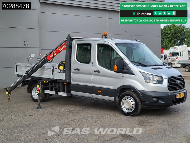 Ford Transit 105pk Kraanwagen Fassi M10A.12 Dubbel Cabine Dubbellucht Trekhaak Euro6 Crane Kran Kranwagen Trekhaak - Madelauto: pilt 1 Ford Transit 105pk Kraanwagen Fassi M10A.12 Dubbel Cabine Dubbellucht Trekhaak Euro6 Crane Kran Kranwagen Trekhaak - Madelauto: pilt 1