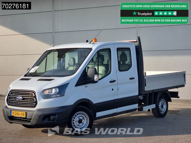 Ford Transit 105pk Open Laadbak Dubbel Cabine Euro6 Trekhaak Navi Airco Pritsche Pickup Open Box Airco Dubbel cabine Trekhaak - Madelauto: pilt 1 Ford Transit 105pk Open Laadbak Dubbel Cabine Euro6 Trekhaak Navi Airco Pritsche Pickup Open Box Airco Dubbel cabine Trekhaak - Madelauto: pilt 1
