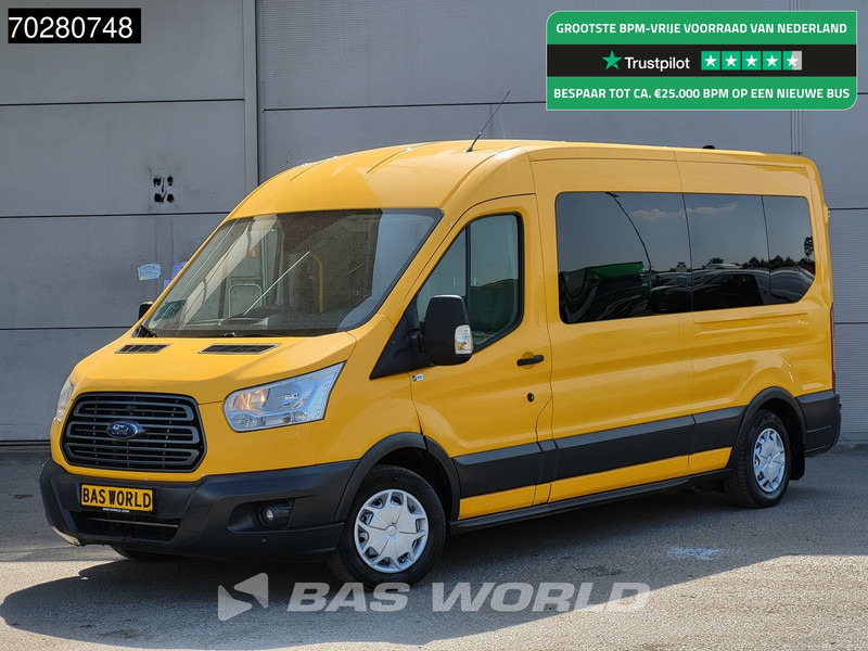 Ford Transit 130pk Personenvervoer Luchtvering Taxi L3H2 Ramp Airco Cruise Parkeersensoren Euro6 Kombi Tourer 11m3 Airco Cruise control - Väikebuss, Mikrobuss: pilt 1 Ford Transit 130pk Personenvervoer Luchtvering Taxi L3H2 Ramp Airco Cruise Parkeersensoren Euro6 Kombi Tourer 11m3 Airco Cruise control - Väikebuss, Mikrobuss: pilt 1