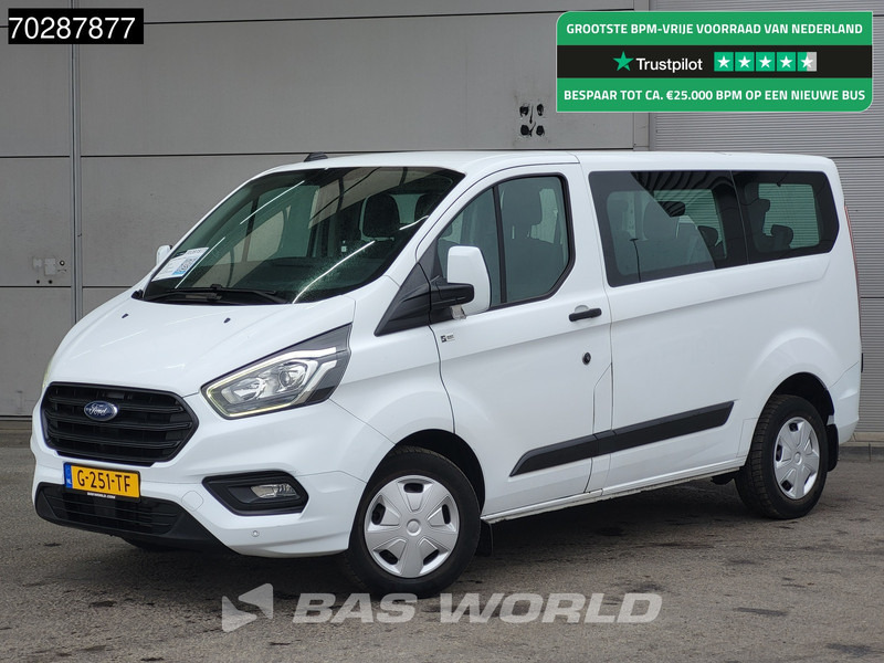 Ford Transit Custom 105pk Personenvervoer Incl.BPM/Ex. BTW 9-Persoons Airco Cruise LED Parkeersensoren Taxi Passenger Transport Kombi Tourer Euro6 L - Väikebuss, Mikrobuss: pilt 1 Ford Transit Custom 105pk Personenvervoer Incl.BPM/Ex. BTW 9-Persoons Airco Cruise LED Parkeersensoren Taxi Passenger Transport Kombi Tourer Euro6 L - Väikebuss, Mikrobuss: pilt 1
