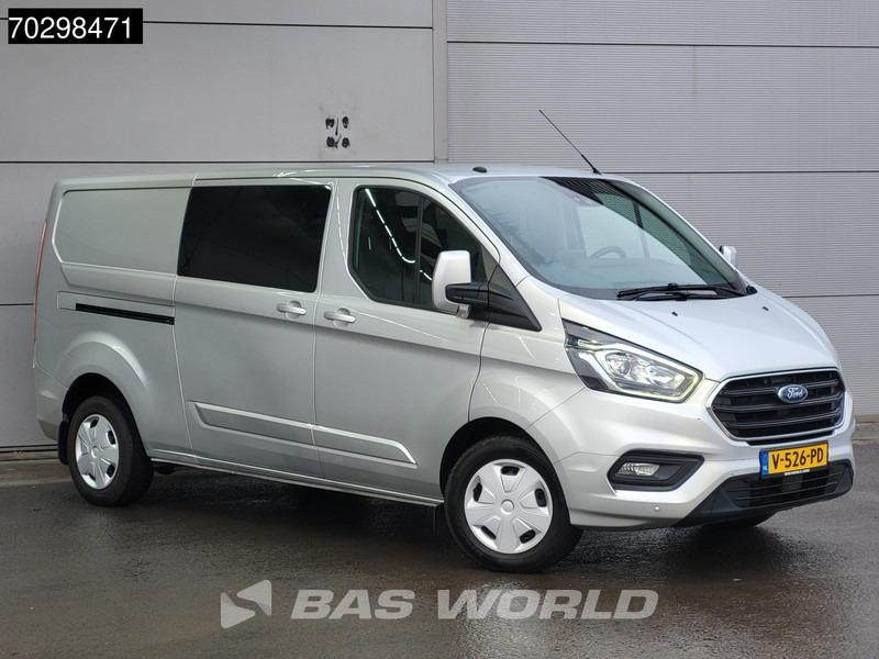 Väike kaubik Ford Transit Custom 130PK Automaat L2H1 Dubbel Cabine 2x Schuifdeur Trekhaak Xenon ACC Navi Camera Parkeersensoren SYNC3-Display APK 03-2026 Euro6 D: pilt 5