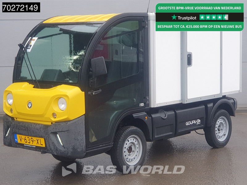 Goupil G4 100% Elektrisch 1153kg laadvermogen 10kWh WTLP 2m3 - Tarbesõiduk furgoon, Elektrikaubik: pilt 1 Goupil G4 100% Elektrisch 1153kg laadvermogen 10kWh WTLP 2m3 - Tarbesõiduk furgoon, Elektrikaubik: pilt 1