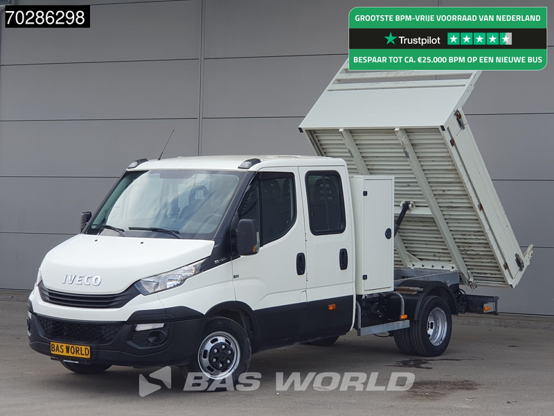 Iveco Daily 35C12 Open Laadbak met Kist Dubbel Cabine Dubbellucht 3,5t Trekhaak Airco Cruise Euro6 Pritsche Pickup Open Box 2m3 Airco Trekha - Madelauto: pilt 1 Iveco Daily 35C12 Open Laadbak met Kist Dubbel Cabine Dubbellucht 3,5t Trekhaak Airco Cruise Euro6 Pritsche Pickup Open Box 2m3 Airco Trekha - Madelauto: pilt 1