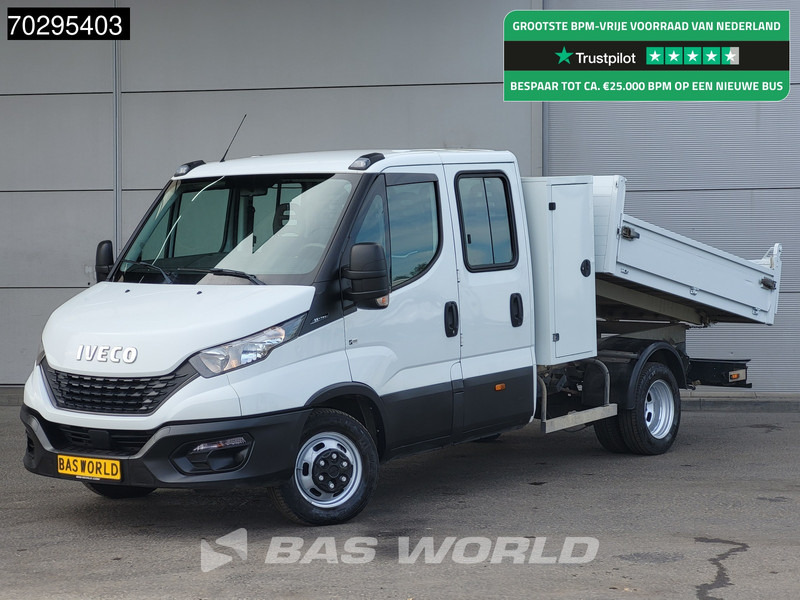 Iveco Daily 35C14 Kipper met Kist Dubbel Cabine Dubbellucht 3,5t Trekhaak Airco Cruise Euro6 Kieper Tipper Benne 2m3 Airco Trekhaak Cruise c - Tarbesõiduk kallur: pilt 1 Iveco Daily 35C14 Kipper met Kist Dubbel Cabine Dubbellucht 3,5t Trekhaak Airco Cruise Euro6 Kieper Tipper Benne 2m3 Airco Trekhaak Cruise c - Tarbesõiduk kallur: pilt 1