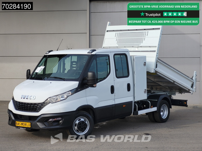 Iveco Daily 35C14 Kipper met Kist Dubbel Cabine Dubbellucht 3,5t Trekhaak Airco Cruise Euro6 Kieper Tipper Benne 2m3 Airco Trekhaak Cruise c - Tarbesõiduk kallur: pilt 1 Iveco Daily 35C14 Kipper met Kist Dubbel Cabine Dubbellucht 3,5t Trekhaak Airco Cruise Euro6 Kieper Tipper Benne 2m3 Airco Trekhaak Cruise c - Tarbesõiduk kallur: pilt 1
