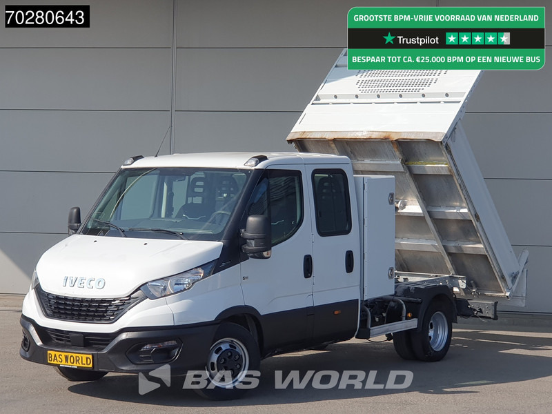 Iveco Daily 35C14 Kipper met Kist Dubbel Cabine Dubbellucht 3,5t Trekhaak Airco Cruise Euro6 Tipper Benne Kieper 2m3 Airco Trekhaak Cruise c - Tarbesõiduk kallur: pilt 1 Iveco Daily 35C14 Kipper met Kist Dubbel Cabine Dubbellucht 3,5t Trekhaak Airco Cruise Euro6 Tipper Benne Kieper 2m3 Airco Trekhaak Cruise c - Tarbesõiduk kallur: pilt 1