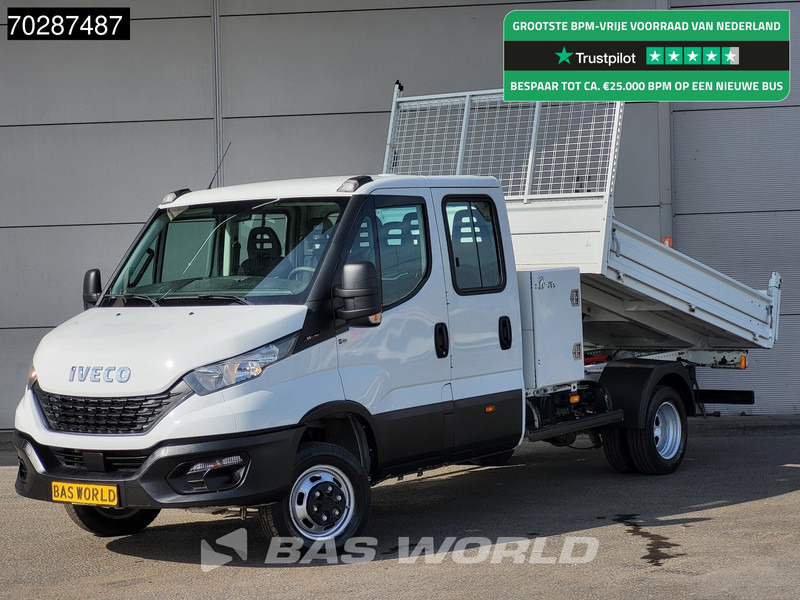 Iveco Daily 35C16 3.0L Kipper met Kist Dubbel Cabine 3,5t Trekhaak Navi Airco Cruise Camera Euro6 Kieper Tipper Benne 2m3 Airco Cruise contr - Tarbesõiduk kallur: pilt 1 Iveco Daily 35C16 3.0L Kipper met Kist Dubbel Cabine 3,5t Trekhaak Navi Airco Cruise Camera Euro6 Kieper Tipper Benne 2m3 Airco Cruise contr - Tarbesõiduk kallur: pilt 1