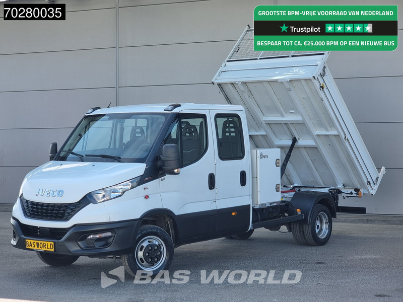 Iveco Daily 35C16 3.0L Kipper met Kist Dubbel Cabine Dubbellucht 3,5t Trekhaak Airco Cruise Euro6 Kieper Tipper Benne Airco Trekhaak Cruise - Tarbesõiduk kallur: pilt 1 Iveco Daily 35C16 3.0L Kipper met Kist Dubbel Cabine Dubbellucht 3,5t Trekhaak Airco Cruise Euro6 Kieper Tipper Benne Airco Trekhaak Cruise - Tarbesõiduk kallur: pilt 1