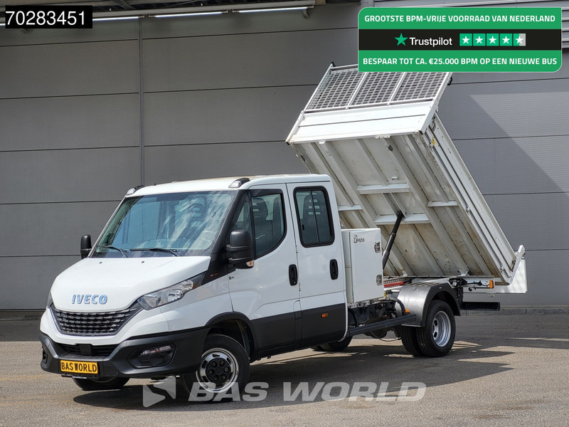Iveco Daily 35C16 3.0L Kipper met Kist Dubbel Cabine Dubbellucht 3,5t Trekhaak Airco Cruise Euro6 Kieper Tipper Benne Airco Trekhaak Cruise - Tarbesõiduk kallur: pilt 1 Iveco Daily 35C16 3.0L Kipper met Kist Dubbel Cabine Dubbellucht 3,5t Trekhaak Airco Cruise Euro6 Kieper Tipper Benne Airco Trekhaak Cruise - Tarbesõiduk kallur: pilt 1