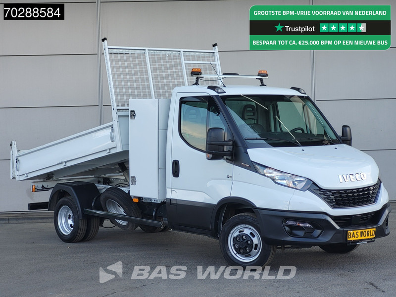 Iveco Daily 35C16 3.0L Kipper met Kist Dubbellucht 3,5t Trekhaak Navi Airco Cruise Camera Euro6 Tipper Benne Kieper 2m3 Airco Trekhaak Cruis - Tarbesõiduk kallur: pilt 1 Iveco Daily 35C16 3.0L Kipper met Kist Dubbellucht 3,5t Trekhaak Navi Airco Cruise Camera Euro6 Tipper Benne Kieper 2m3 Airco Trekhaak Cruis - Tarbesõiduk kallur: pilt 1
