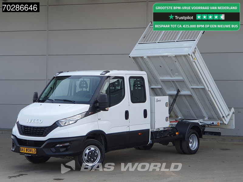 Iveco Daily 35C16 3.0L Open Laadbak met Kist Dubbel Cabine Dubbellucht 3,5t Trekhaak Airco Cruise Euro6 Pritsche Pickup Open Box Airco Trekh - Madelauto: pilt 1 Iveco Daily 35C16 3.0L Open Laadbak met Kist Dubbel Cabine Dubbellucht 3,5t Trekhaak Airco Cruise Euro6 Pritsche Pickup Open Box Airco Trekh - Madelauto: pilt 1