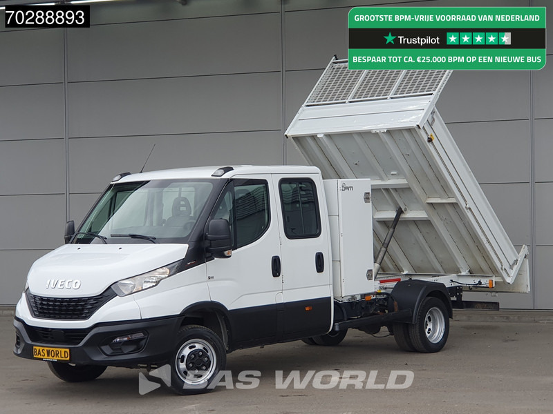 Iveco Daily 35C16 3.0L Open Laadbak met Kist Dubbel Cabine Dubbellucht 3,5t Trekhaak Airco Euro6 Pritsche Pickup Open Box 2m3 Airco Trekhaak - Madelauto: pilt 1 Iveco Daily 35C16 3.0L Open Laadbak met Kist Dubbel Cabine Dubbellucht 3,5t Trekhaak Airco Euro6 Pritsche Pickup Open Box 2m3 Airco Trekhaak - Madelauto: pilt 1