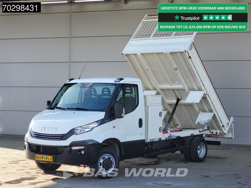 Iveco Daily 35C16 Automaat Kipper met Kist Dubbellucht 3,5t Trekhaak Airco Cruise Euro6 Tipper Benne Kieper Airco Trekhaak Cruise control - Tarbesõiduk kallur: pilt 1 Iveco Daily 35C16 Automaat Kipper met Kist Dubbellucht 3,5t Trekhaak Airco Cruise Euro6 Tipper Benne Kieper Airco Trekhaak Cruise control - Tarbesõiduk kallur: pilt 1