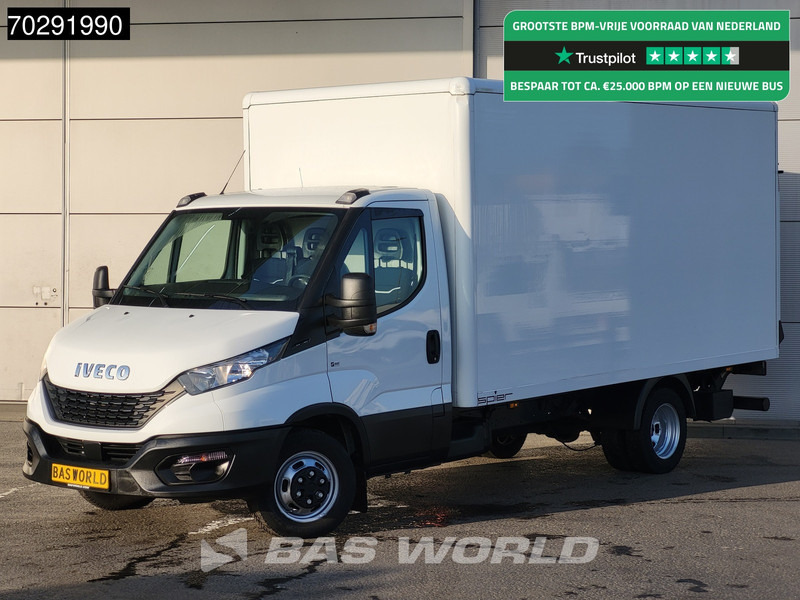 Iveco Daily 35C16 Laadklep Bakwagen Dubbellucht Airco 3,5t Trekgewicht Euro6 Meubelbak Koffer 19m3 Airco - Tarbesõiduk furgoon: pilt 1 Iveco Daily 35C16 Laadklep Bakwagen Dubbellucht Airco 3,5t Trekgewicht Euro6 Meubelbak Koffer 19m3 Airco - Tarbesõiduk furgoon: pilt 1