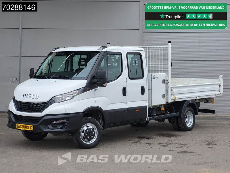 Iveco Daily 35C16 Open Laadbak met Kist Dubbel Cabine Dubbellucht 3,5t Trekhaak Navi Airco Cruise Camera Euro6 Pritsche Pickup Open Box 2m3 - Madelauto: pilt 1 Iveco Daily 35C16 Open Laadbak met Kist Dubbel Cabine Dubbellucht 3,5t Trekhaak Navi Airco Cruise Camera Euro6 Pritsche Pickup Open Box 2m3 - Madelauto: pilt 1