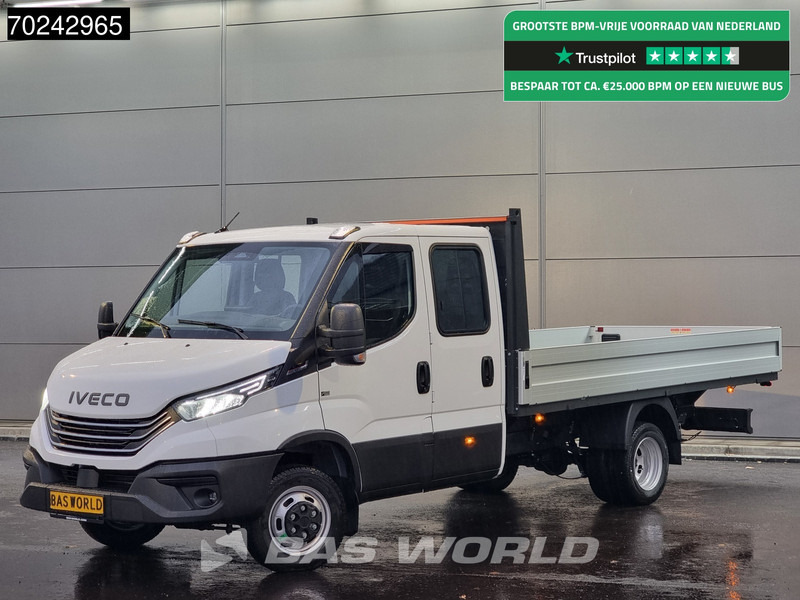 Iveco Daily 35C18 3.0L Automaat 180PK 2025-Model Dubbel Cabine Open laadbak Dubbellucht Navi ACC LED 3,5T Trekvermogen Euro6 Pritsche Pickup - Madelauto: pilt 1 Iveco Daily 35C18 3.0L Automaat 180PK 2025-Model Dubbel Cabine Open laadbak Dubbellucht Navi ACC LED 3,5T Trekvermogen Euro6 Pritsche Pickup - Madelauto: pilt 1