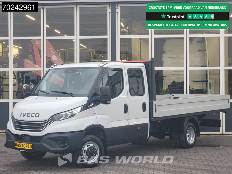 Iveco Daily 35C18 3.0L Automaat 180PK 2025-model Dubbel Cabine Open laadbak Navi ACC LED 3,5T Trekvermogen Euro6 Pritsche Pickup Airco Dubbe - Madelauto: pilt 1 Iveco Daily 35C18 3.0L Automaat 180PK 2025-model Dubbel Cabine Open laadbak Navi ACC LED 3,5T Trekvermogen Euro6 Pritsche Pickup Airco Dubbe - Madelauto: pilt 1