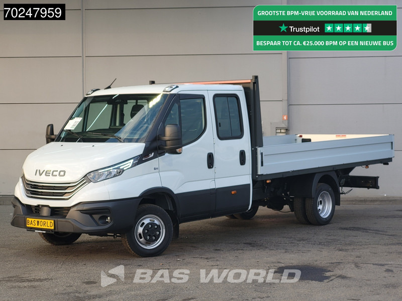 Iveco Daily 35C18 3.0L Automaat 180PK Dubbel Cabine Open Laadbak 2025-Model Dubbellucht 3,5t Trekvermogen ACC LED Navi Euro6 Pritsche Pickup - Madelauto: pilt 1 Iveco Daily 35C18 3.0L Automaat 180PK Dubbel Cabine Open Laadbak 2025-Model Dubbellucht 3,5t Trekvermogen ACC LED Navi Euro6 Pritsche Pickup - Madelauto: pilt 1