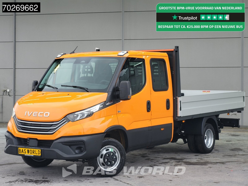 Iveco Daily 35C21 3.0 210PK 2025model Dubbel Cabine Open laadbak 3.5t Trekhaak CarPlay ACC LED Pritsche Pickup Airco Dubbel cabine Trekhaak - Madelauto: pilt 1 Iveco Daily 35C21 3.0 210PK 2025model Dubbel Cabine Open laadbak 3.5t Trekhaak CarPlay ACC LED Pritsche Pickup Airco Dubbel cabine Trekhaak - Madelauto: pilt 1