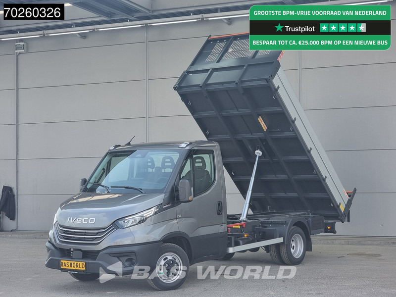 Iveco Daily 35C21 3.0L Automaat 210PK Open Laadbak Dubbellucht 2025-Model 3,5T Trekvermogen LED ACC Airco CarPlay Euro6 Tipper Benne Kieper - Tarbesõiduk kallur: pilt 1 Iveco Daily 35C21 3.0L Automaat 210PK Open Laadbak Dubbellucht 2025-Model 3,5T Trekvermogen LED ACC Airco CarPlay Euro6 Tipper Benne Kieper - Tarbesõiduk kallur: pilt 1