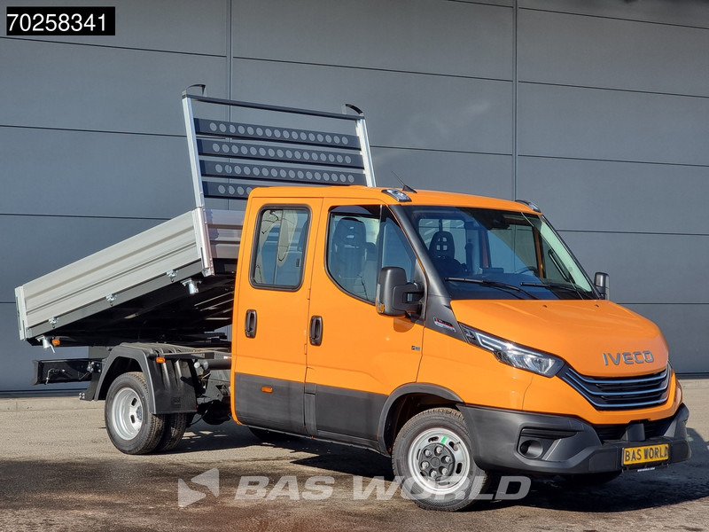 Iveco Daily 35C21 3-Zijdige Kipper Dubbel Cabine 210PK 3.0L Dubbellucht 3,5t Trekhaak ACC Airco LED Camera CarPlay Euro6 Tipper Benne Kieper - Tarbesõiduk kallur: pilt 2 Iveco Daily 35C21 3-Zijdige Kipper Dubbel Cabine 210PK 3.0L Dubbellucht 3,5t Trekhaak ACC Airco LED Camera CarPlay Euro6 Tipper Benne Kieper - Tarbesõiduk kallur: pilt 2