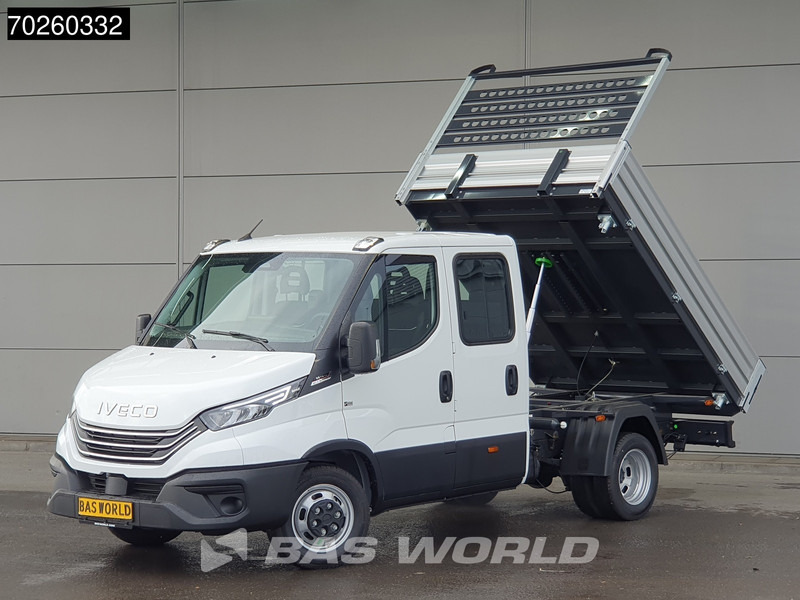 Iveco Daily 35C21 3-Zijdige Kipper Dubbel Cabine 210PK 3.0L Dubbellucht 3,5t Trekhaak ACC Airco LED Camera CarPlay Euro6 Tipper Benne Kieper - Tarbesõiduk kallur: pilt 5 Iveco Daily 35C21 3-Zijdige Kipper Dubbel Cabine 210PK 3.0L Dubbellucht 3,5t Trekhaak ACC Airco LED Camera CarPlay Euro6 Tipper Benne Kieper - Tarbesõiduk kallur: pilt 5