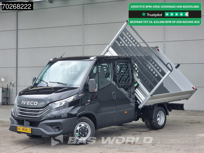 Iveco Daily 35C21 3 zijdige Kipper Dubbel Cabine 210PK 3.0L Dubbellucht Airco Cruise LED Camera Tipper 2m3 Airco - Tarbesõiduk kallur: pilt 1 Iveco Daily 35C21 3 zijdige Kipper Dubbel Cabine 210PK 3.0L Dubbellucht Airco Cruise LED Camera Tipper 2m3 Airco - Tarbesõiduk kallur: pilt 1