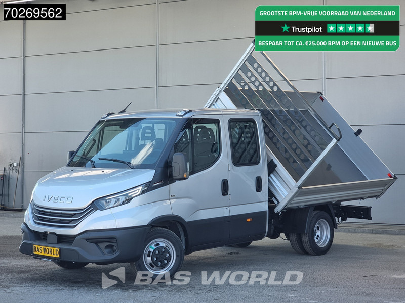 Iveco Daily 35C21 3 zijdige Kipper Dubbel Cabine 210PK 3.0L Dubbellucht Airco Cruise LED Camera Tipper Benne Kieper 2m3 Airco Dubbel cabine - Tarbesõiduk kallur: pilt 1 Iveco Daily 35C21 3 zijdige Kipper Dubbel Cabine 210PK 3.0L Dubbellucht Airco Cruise LED Camera Tipper Benne Kieper 2m3 Airco Dubbel cabine - Tarbesõiduk kallur: pilt 1