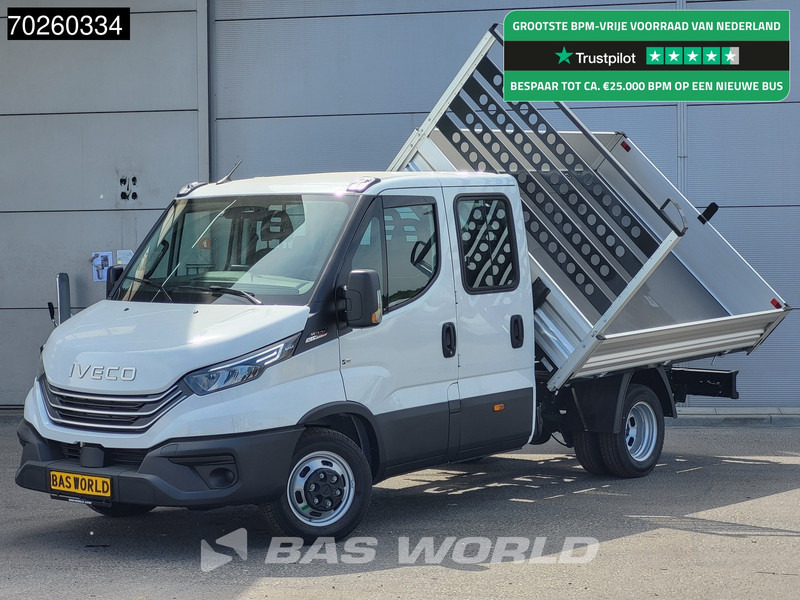 Iveco Daily 35C21 3 zijdige Kipper Dubbel Cabine 210PK 3.0L Dubbellucht Airco Cruise LED Camera Tipper Benne Kieper 2m3 Airco - Tarbesõiduk kallur: pilt 1 Iveco Daily 35C21 3 zijdige Kipper Dubbel Cabine 210PK 3.0L Dubbellucht Airco Cruise LED Camera Tipper Benne Kieper 2m3 Airco - Tarbesõiduk kallur: pilt 1