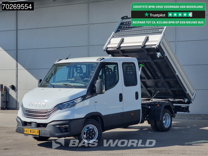 Iveco Daily 35C21 3 zijdige Kipper Dubbel Cabine 210PK 3.0L Dubbellucht Airco Cruise LED Camera Tipper Benne Kieper 2m3 Airco Trekhaak - Tarbesõiduk kallur: pilt 1 Iveco Daily 35C21 3 zijdige Kipper Dubbel Cabine 210PK 3.0L Dubbellucht Airco Cruise LED Camera Tipper Benne Kieper 2m3 Airco Trekhaak - Tarbesõiduk kallur: pilt 1