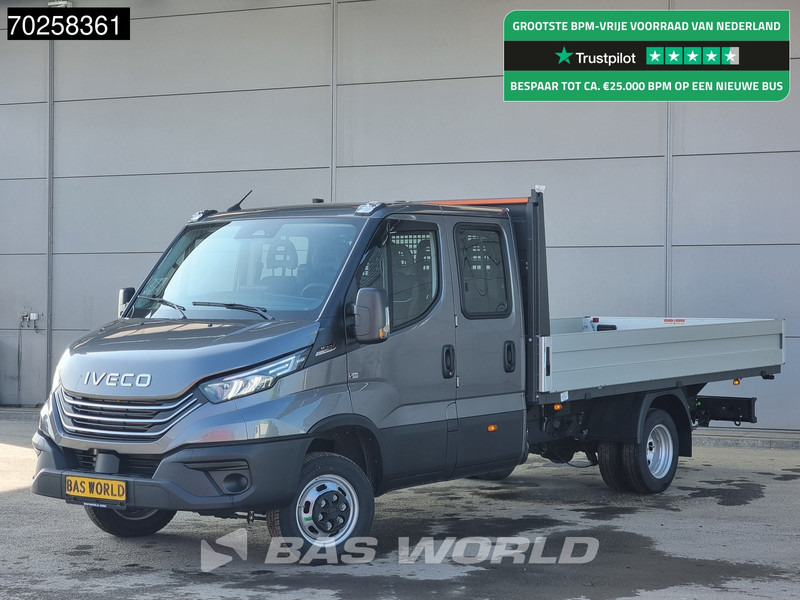 Iveco Daily 35C21 Automaat 2025model Open laadbak Dubbel Cabine CarPlay ACC LED 3,5T Trekvermogen Pritsche Pickup Airco Dubbel cabine - Madelauto: pilt 1 Iveco Daily 35C21 Automaat 2025model Open laadbak Dubbel Cabine CarPlay ACC LED 3,5T Trekvermogen Pritsche Pickup Airco Dubbel cabine - Madelauto: pilt 1