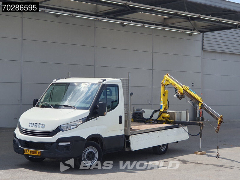 Iveco Daily 35S14 Open Laadbak Kraanwagen Hyva HA15 Euro6 3,5t Trekhaak Crane Kranwagen Pritsche Pickup Open Box Trekhaak - Madelauto: pilt 5 Iveco Daily 35S14 Open Laadbak Kraanwagen Hyva HA15 Euro6 3,5t Trekhaak Crane Kranwagen Pritsche Pickup Open Box Trekhaak - Madelauto: pilt 5