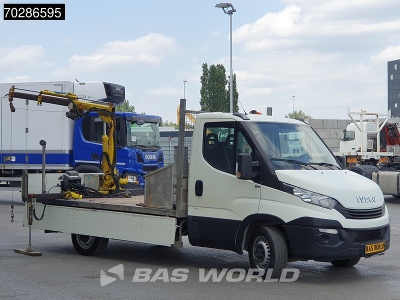 Iveco Daily 35S14 Open Laadbak Kraanwagen Hyva HA15 Euro6 3,5t Trekhaak Crane Kranwagen Pritsche Pickup Open Box Trekhaak - Madelauto: pilt 2 Iveco Daily 35S14 Open Laadbak Kraanwagen Hyva HA15 Euro6 3,5t Trekhaak Crane Kranwagen Pritsche Pickup Open Box Trekhaak - Madelauto: pilt 2