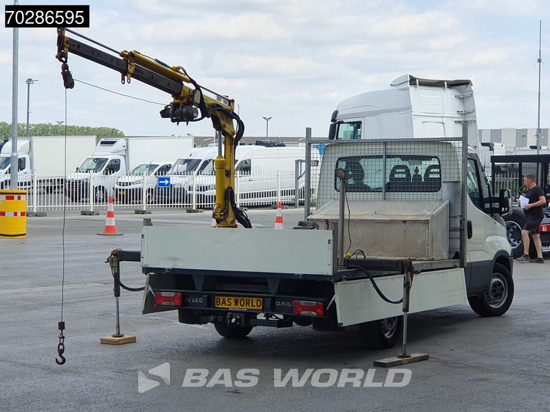 Iveco Daily 35S14 Open Laadbak Kraanwagen Hyva HA15 Euro6 3,5t Trekhaak Crane Kranwagen Pritsche Pickup Open Box Trekhaak - Madelauto: pilt 3 Iveco Daily 35S14 Open Laadbak Kraanwagen Hyva HA15 Euro6 3,5t Trekhaak Crane Kranwagen Pritsche Pickup Open Box Trekhaak - Madelauto: pilt 3