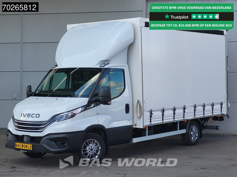 Iveco Daily 35S16 Automaat Schuifzeil Laadklep CarPlay Camera Velgen Cruise Airco Schuifzeilen Bakwagen Zeilen Meubelbak Koffer Airco Cruise - Tent tarbesõiduk: pilt 1 Iveco Daily 35S16 Automaat Schuifzeil Laadklep CarPlay Camera Velgen Cruise Airco Schuifzeilen Bakwagen Zeilen Meubelbak Koffer Airco Cruise - Tent tarbesõiduk: pilt 1