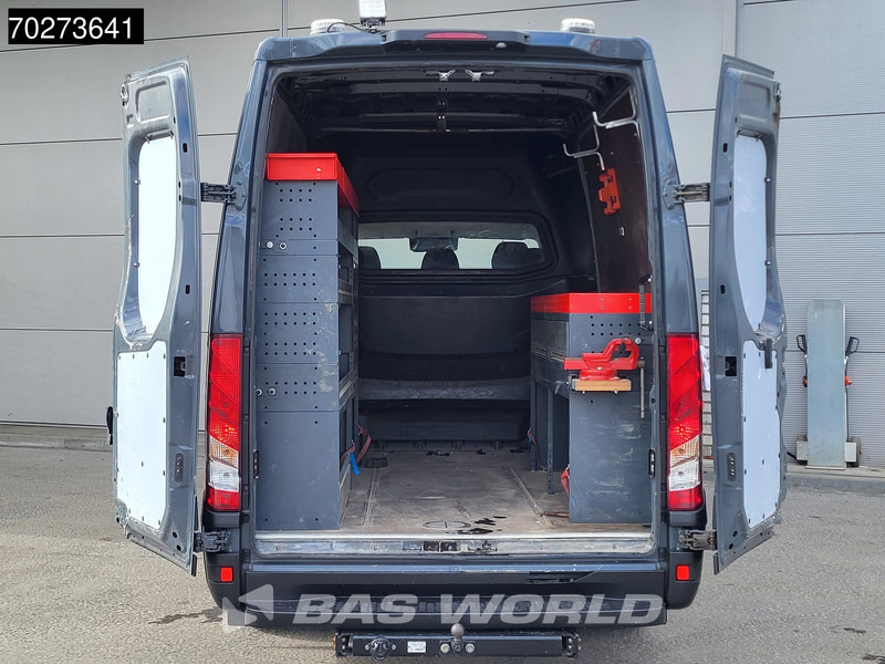 Kaubik Iveco Daily 35S16 Dubbel Cabine Automaat 3,5t Trekhaak Werkplaatsinrichting LED Airco Cruise Camera Parkeersensoren DC Doka Mixto 8m3 Airco: pilt 5