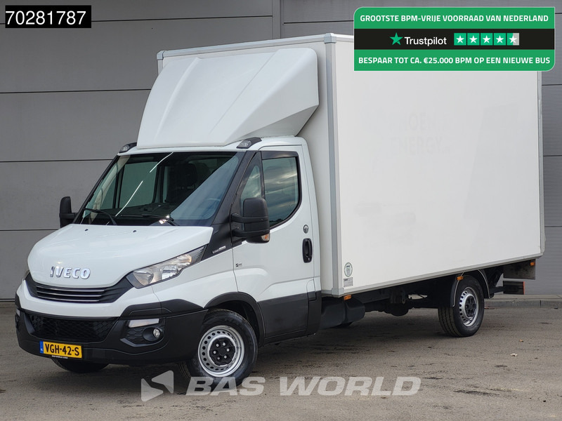 Iveco Daily 35S18 3.0L Laadklep Bakwagen Airco Lat om Lat Euro6 Meubelbak Koffer 20m3 Airco - Tarbesõiduk furgoon: pilt 1 Iveco Daily 35S18 3.0L Laadklep Bakwagen Airco Lat om Lat Euro6 Meubelbak Koffer 20m3 Airco - Tarbesõiduk furgoon: pilt 1