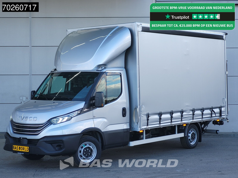 Iveco Daily 35S21 3.0L 210PK Automaat Schuifzeilen Laadklep ACC LED CarPlay Euro6 Schuifzeil Zeilen Koffer Meubelbak Bakwagen Airco - Tent tarbesõiduk: pilt 1 Iveco Daily 35S21 3.0L 210PK Automaat Schuifzeilen Laadklep ACC LED CarPlay Euro6 Schuifzeil Zeilen Koffer Meubelbak Bakwagen Airco - Tent tarbesõiduk: pilt 1