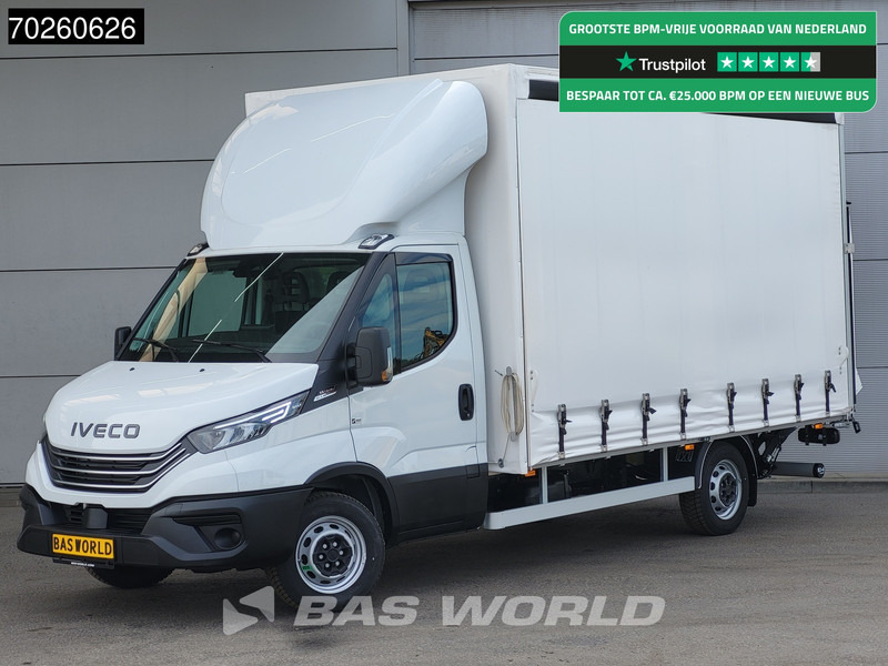 Iveco Daily 35S21 3.0L 210PK Automaat Schuifzeilen Laadklep ACC LED CarPlay Euro6 Schuifzeil Zeilen Koffer Meubelbak Bakwagen Airco - Tent tarbesõiduk: pilt 1 Iveco Daily 35S21 3.0L 210PK Automaat Schuifzeilen Laadklep ACC LED CarPlay Euro6 Schuifzeil Zeilen Koffer Meubelbak Bakwagen Airco - Tent tarbesõiduk: pilt 1