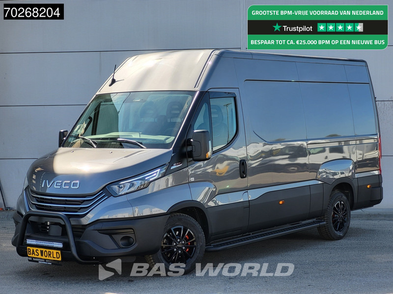 Iveco Daily 35S21 Automaat Black Edition 2025 model L2H2 ACC LED CarPlay Velgen Camera 12m3 Airco - Kaubik: pilt 1 Iveco Daily 35S21 Automaat Black Edition 2025 model L2H2 ACC LED CarPlay Velgen Camera 12m3 Airco - Kaubik: pilt 1